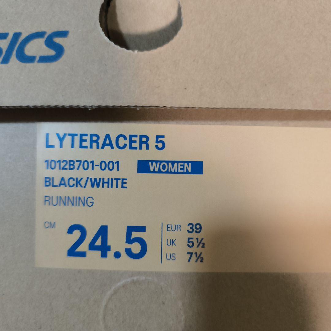 asics ウィメンズランニングシューズ ライトレーサー5 24.5cm