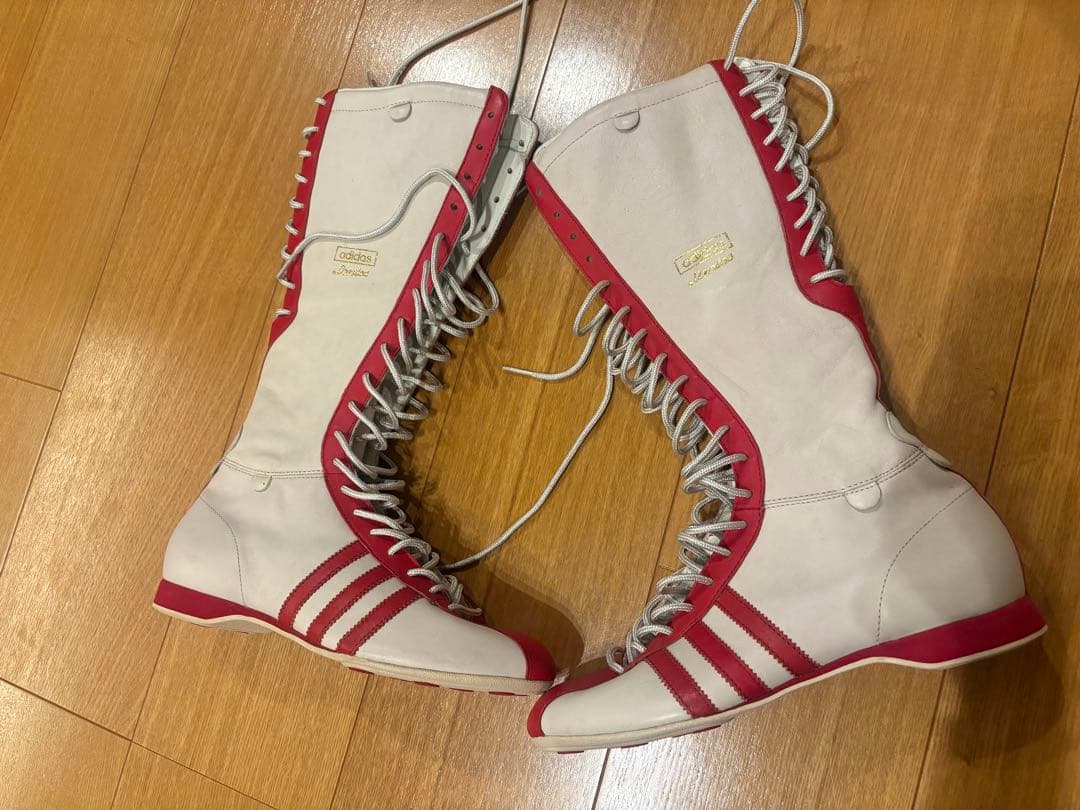 未使用adidas Santos ボクシングブーツ レスリングブーツ