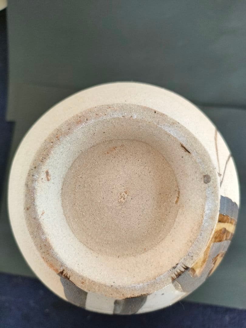 ●中国石湾虞公窯伝統手製陶芸品 天長地久 裸婦南天蜻蛉文鉄絵花器縁起物高26cm