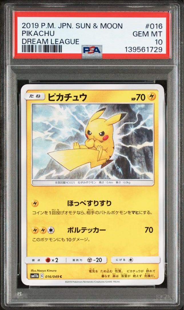 PSA10 ドリームリーグ 014 016 ピカチュウ ダークファンタズマ　2枚