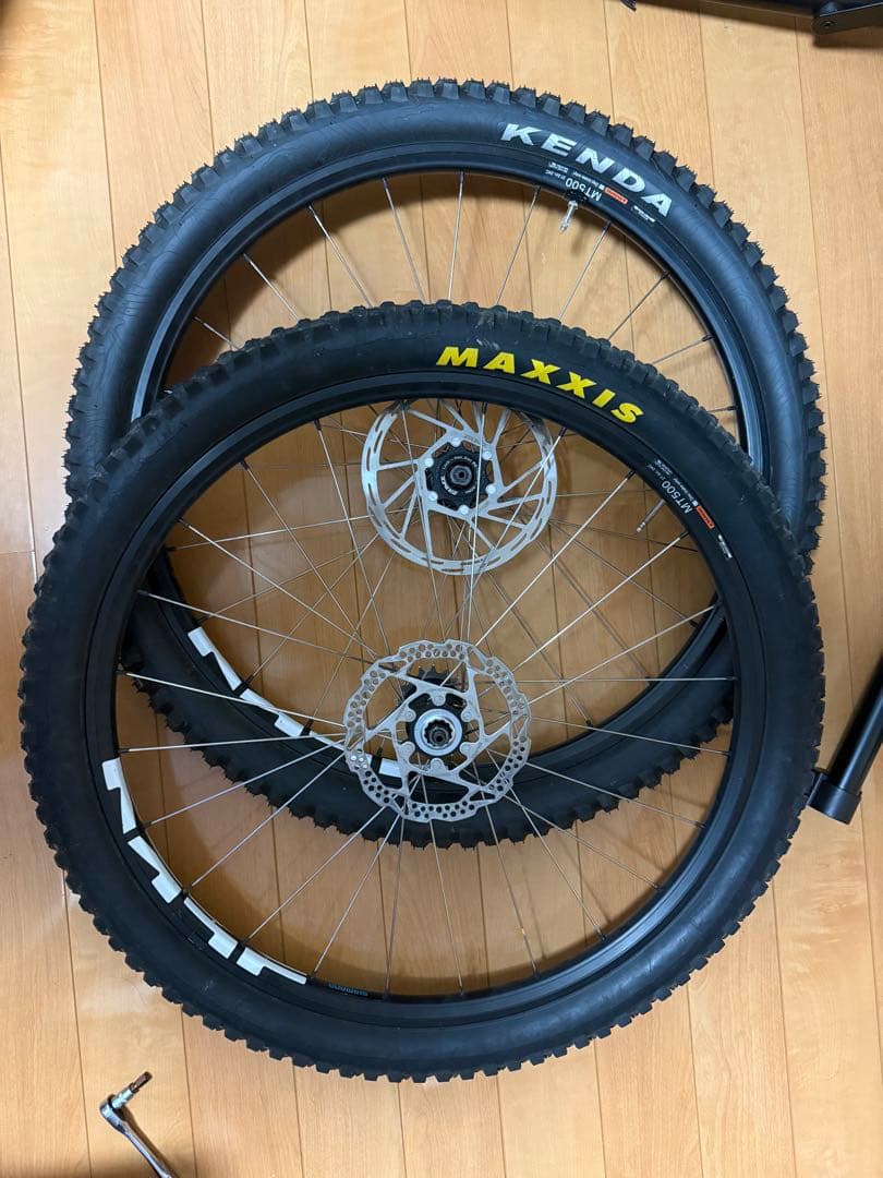 shimano wh-mt500 セット 27.5