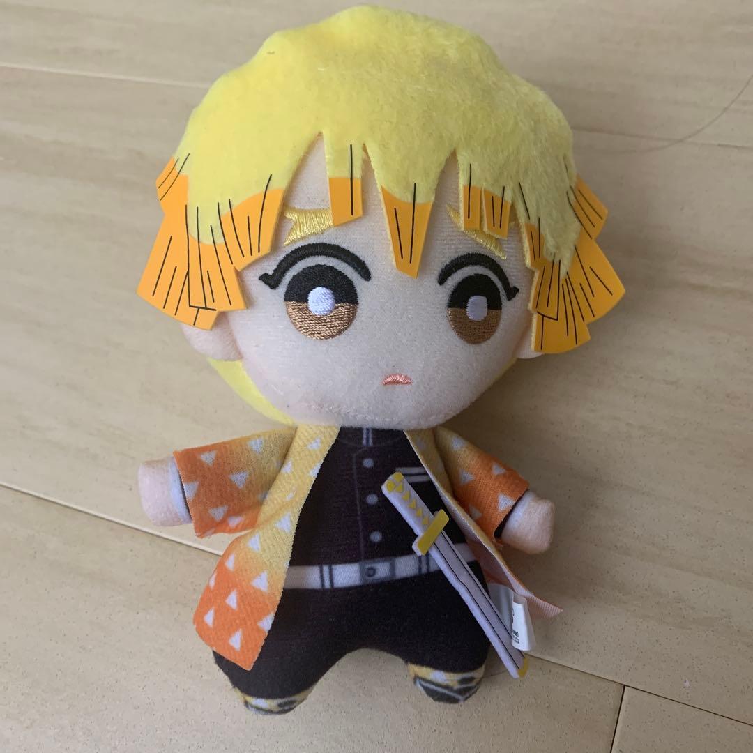 鬼滅の刃 我妻善逸 ぬいぐるみ キーホルダー