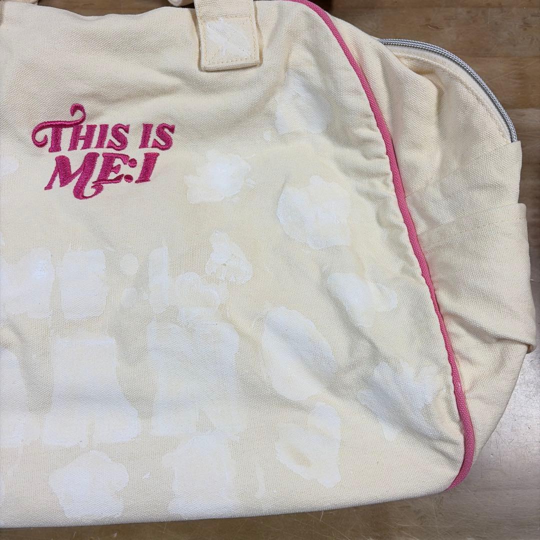 ME:I ミーアイ アリツア キャンバストートバッグ