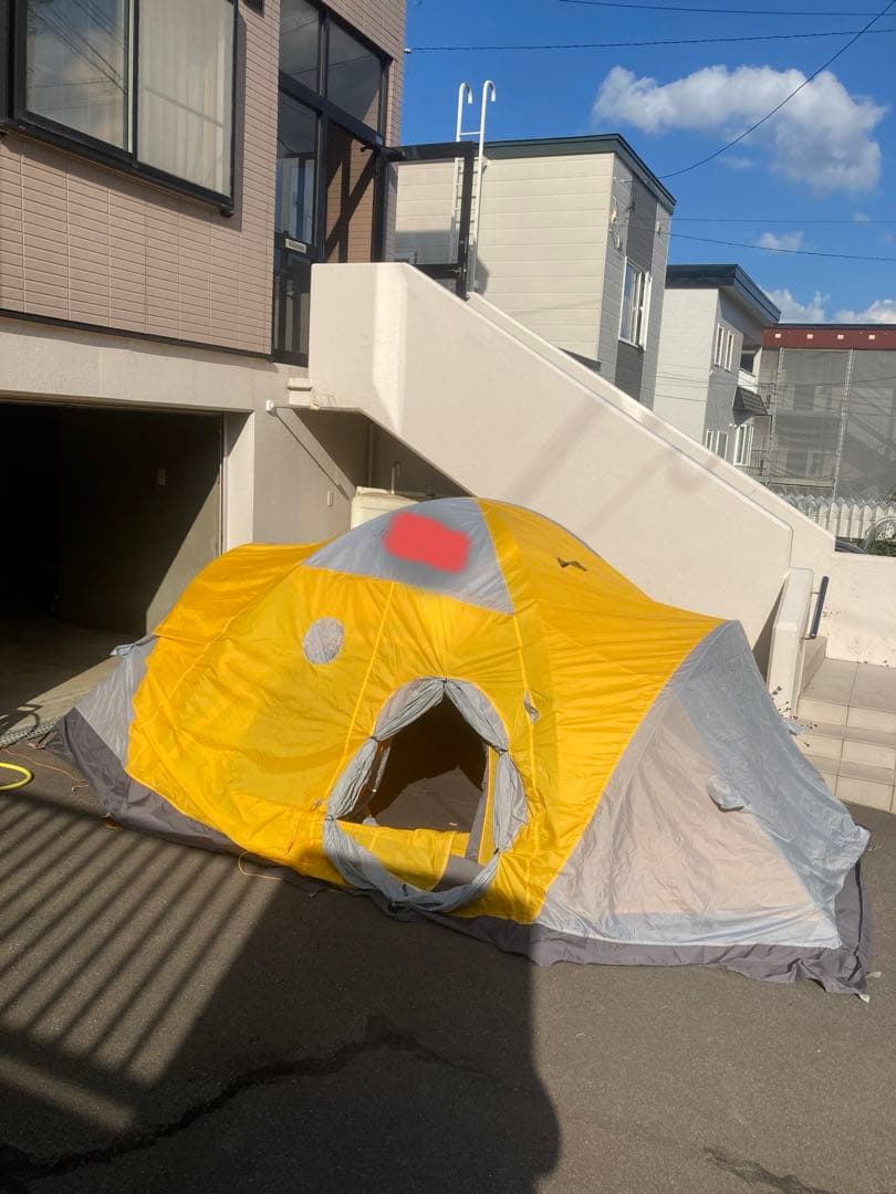 山岳テント　スタードームテント6-7人用　外張り付(遠征冬用)