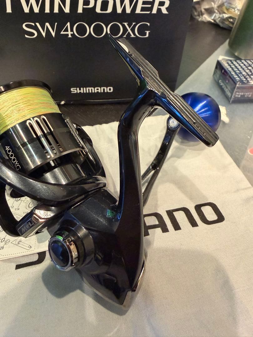 【美品】シマノ ツインパワーSW 4000XG 付属品完備