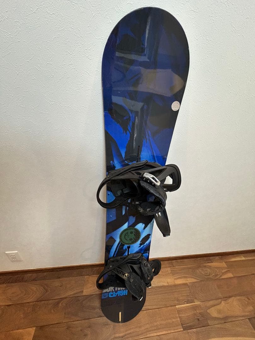 Burton（バートン）スノーボードセット ビンディング キャリーバッグ付青 黒