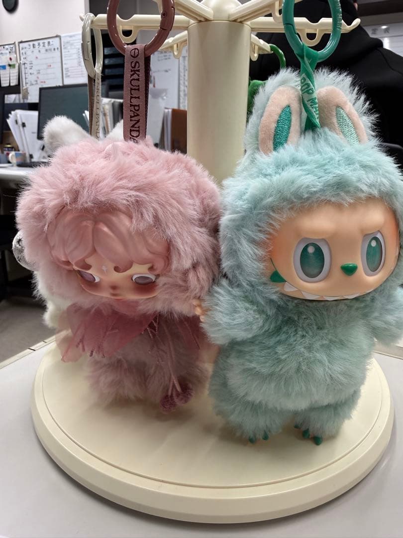 ファー素材 ぬいぐるみ・マスコット 16体セット POP MART ラブブ等
