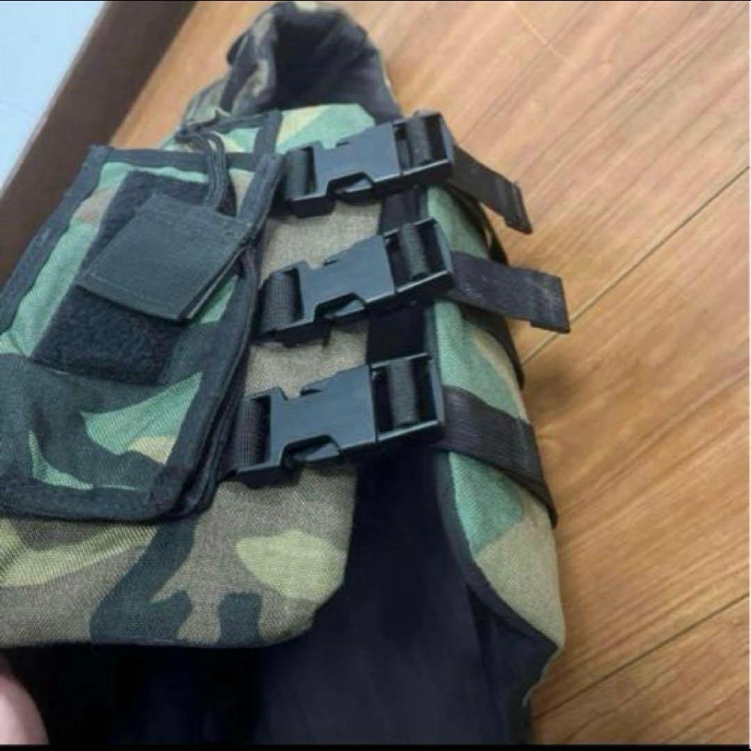 米軍放出品　米軍　BODY ARMOUR ソフトアーマー　プレート付き　送料無料
