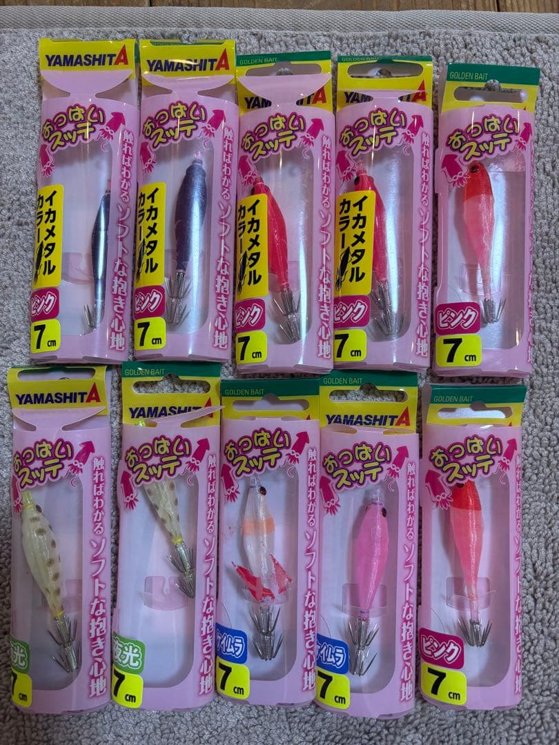 YAMASHITA おっぱいスッテ 7cm 10個セット