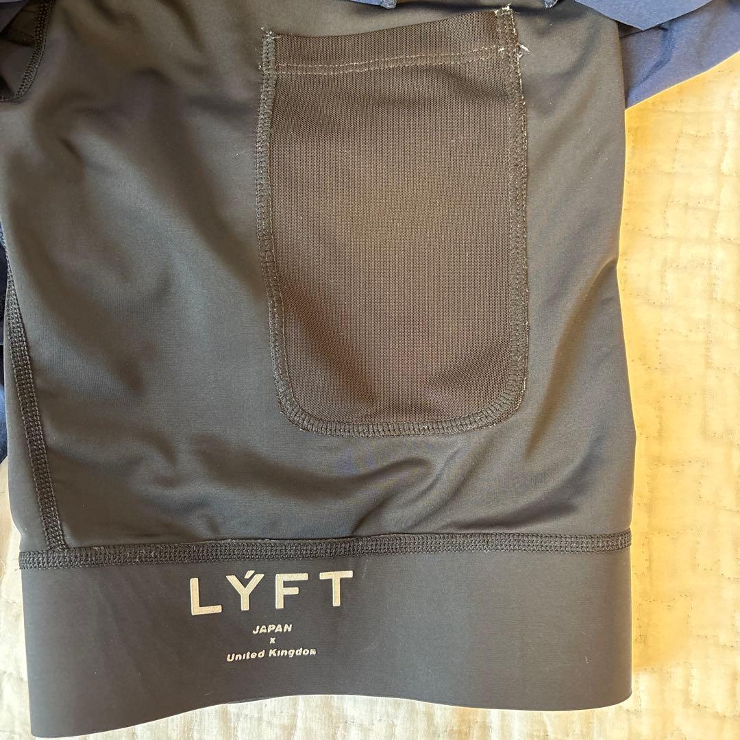 リフト LYFT ショートパンツ レギンス付き ネイビー M トレーニングパンツ