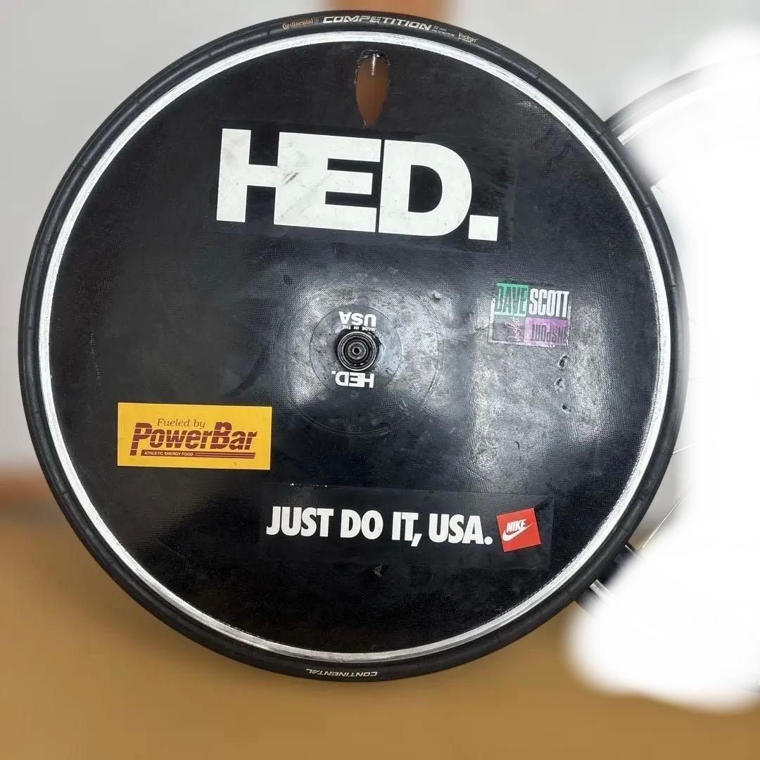 整備済　HED.disc ディスクホイール リアのみ700c10速フリー