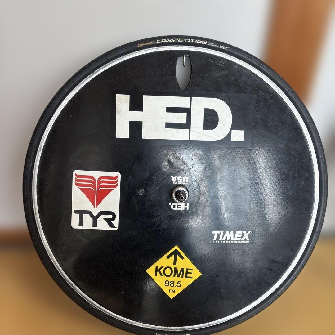 整備済　HED.disc ディスクホイール リアのみ700c10速フリー