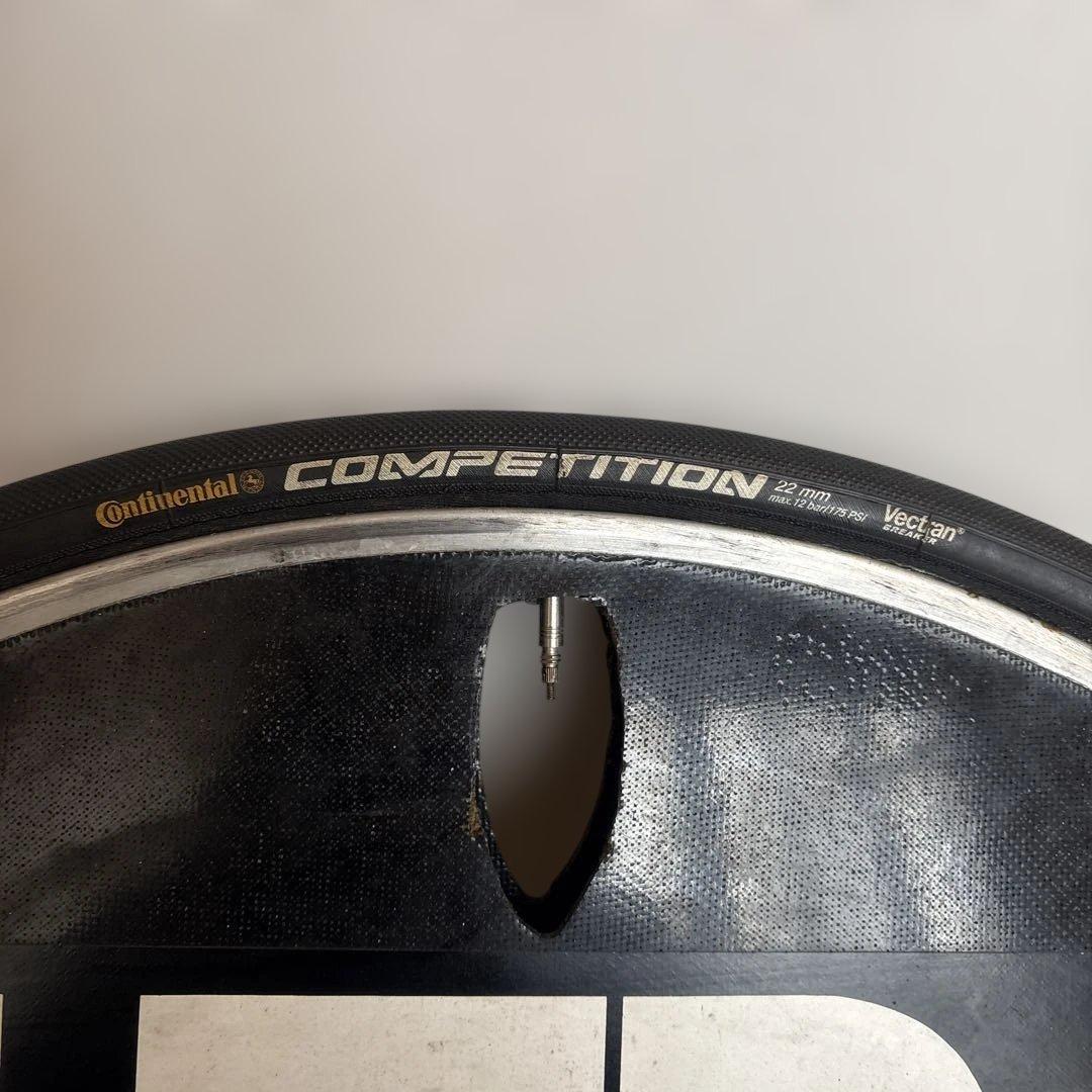 整備済　HED.disc ディスクホイール リアのみ700c10速フリー