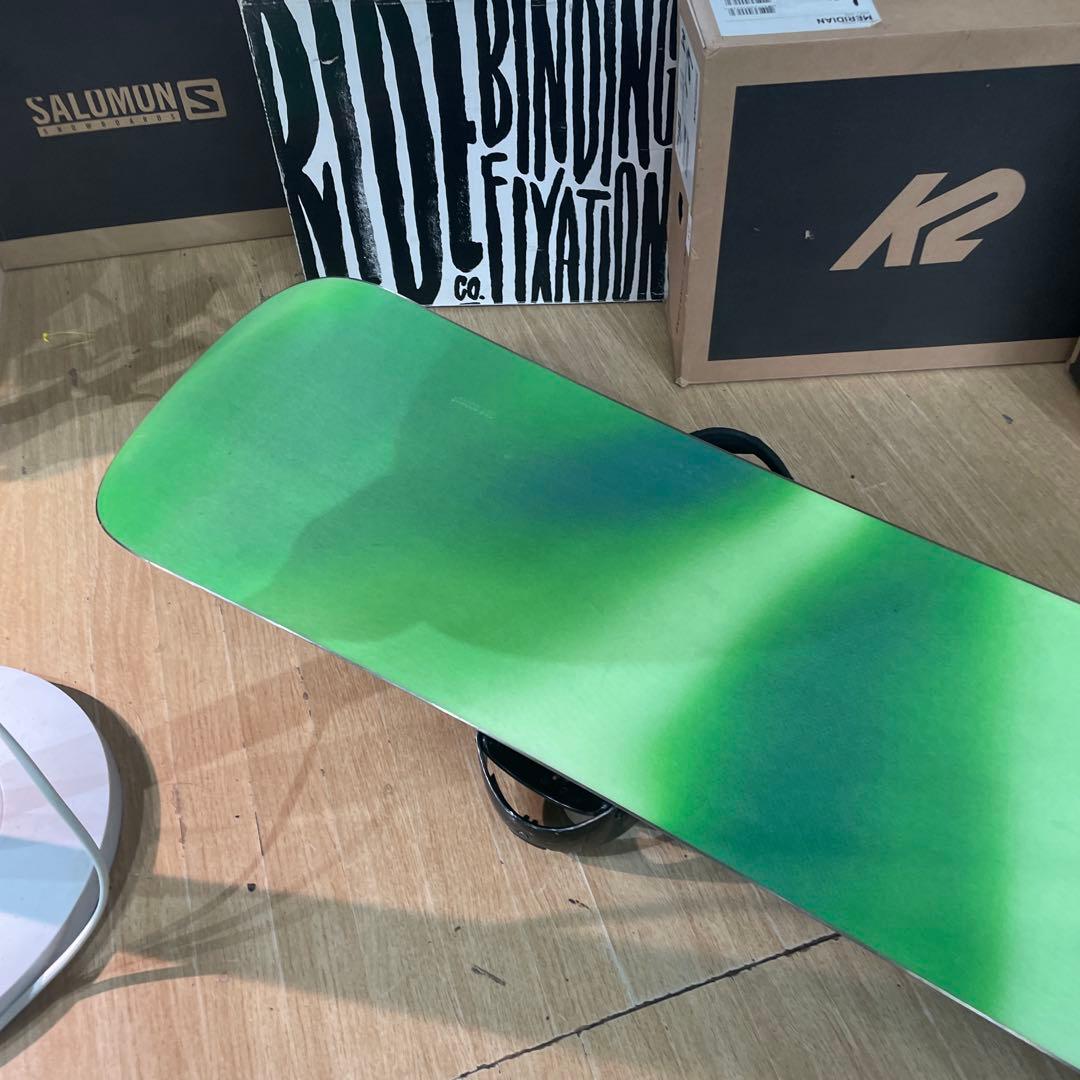 BURTON　バートン　バインディング付きスノーボードセット　激レアFLコア