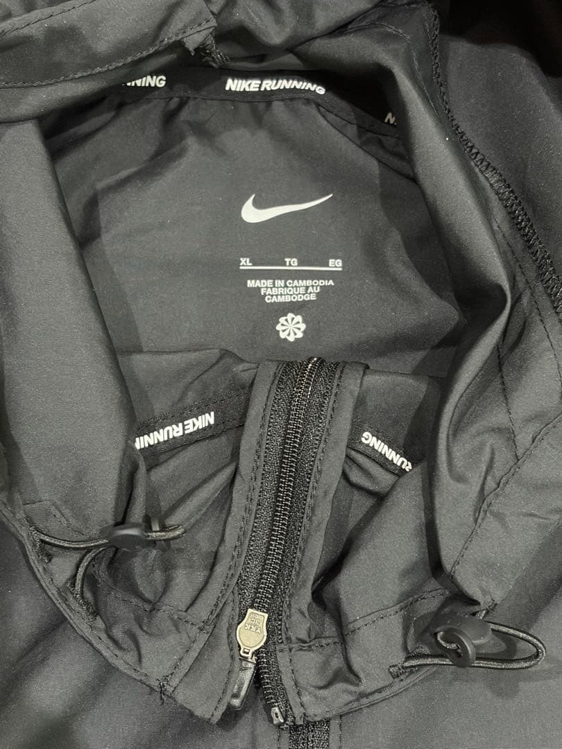 極美品　ナイキ NIKE RPL WR マイラーGXフーディランニングジャケット