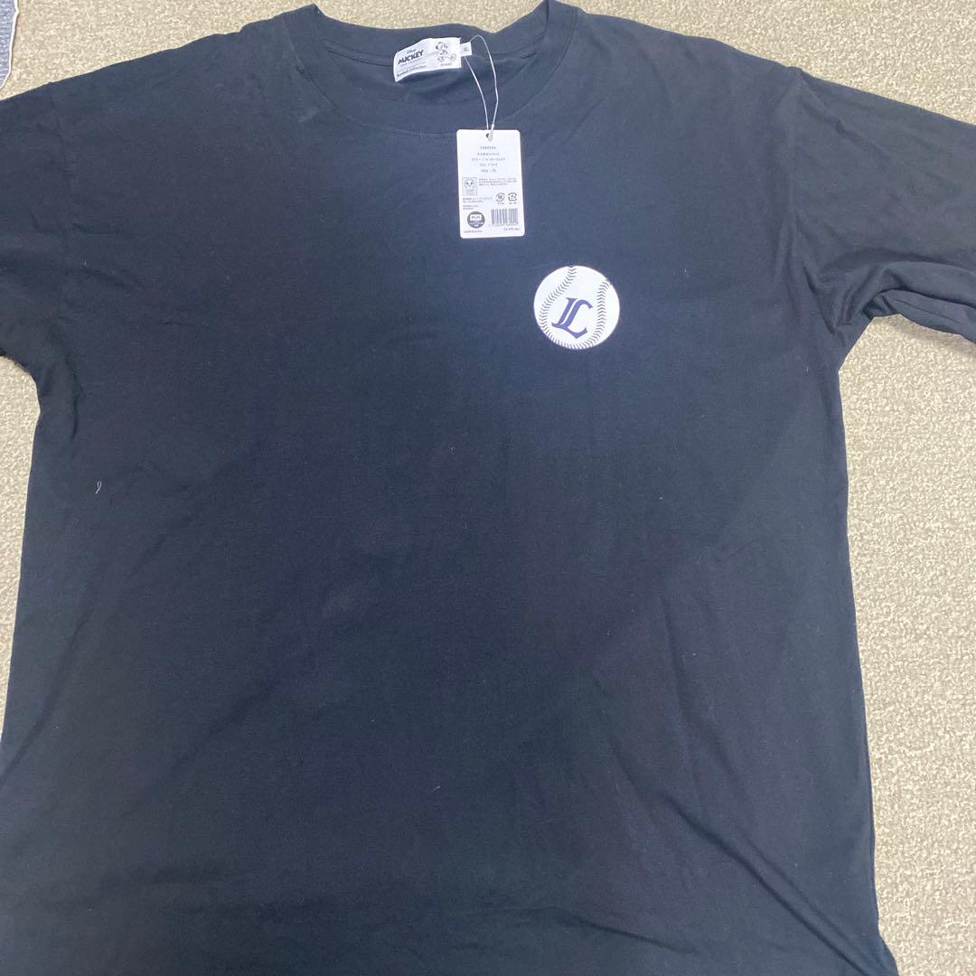 埼玉西武ライオンズディズニー コラボミッキーマウス XL Tシャツ
