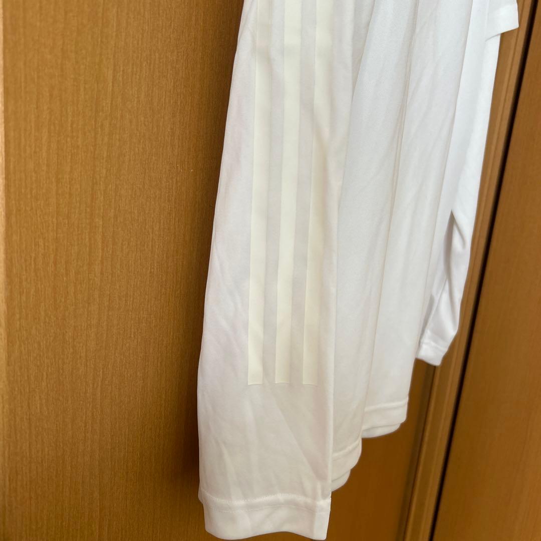 adidas ホワイト ポロシャツ EH3628 インナーと半袖シャツセット