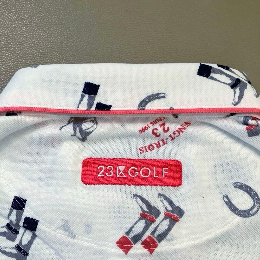 【未着用】23区 GOLF レディース 長袖ポロシャツ サイズIII タグ付き