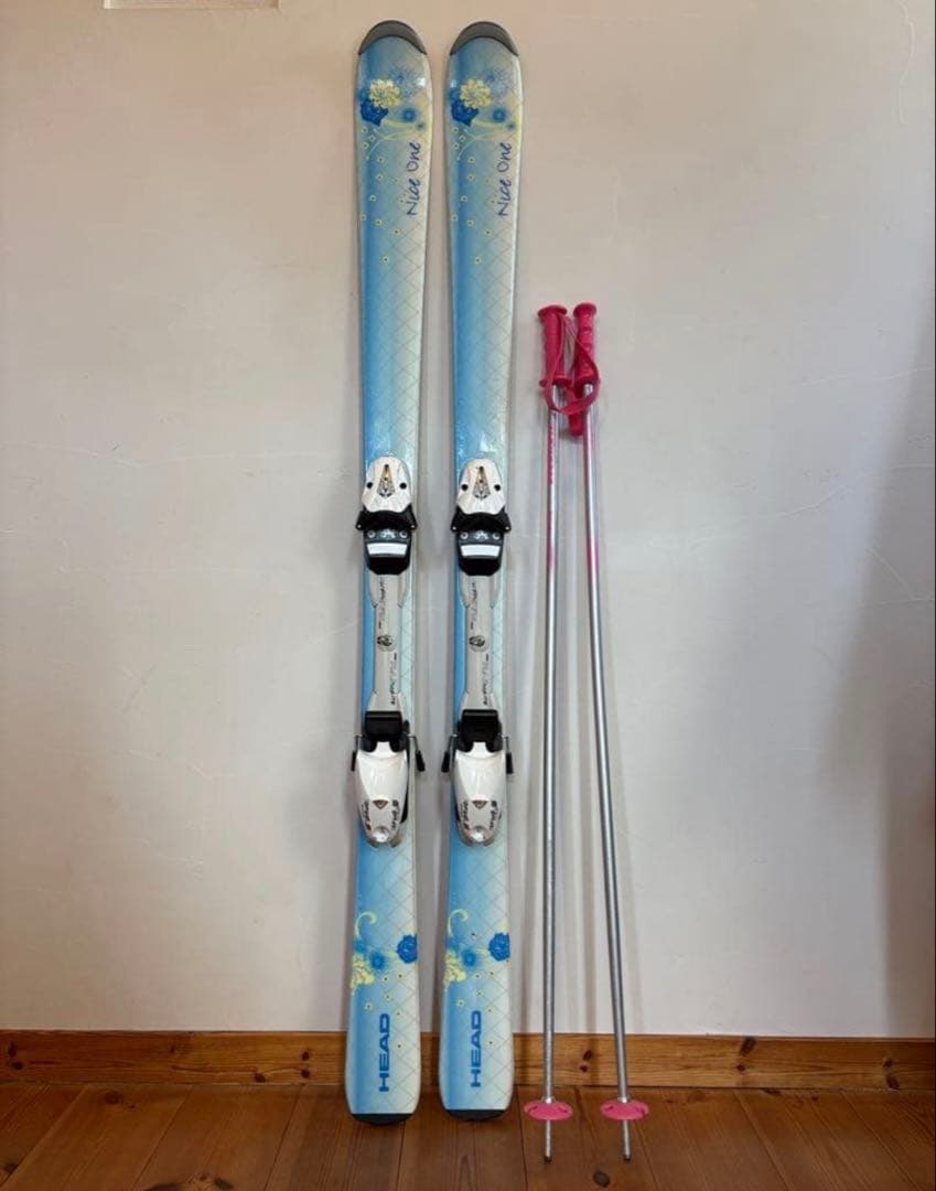 anuenue：Hart 23cm スキー靴と138スキー板セット