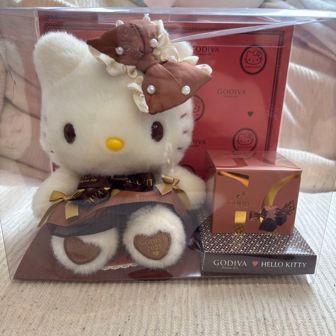GODIVA ハローキティ ぬいぐるみ