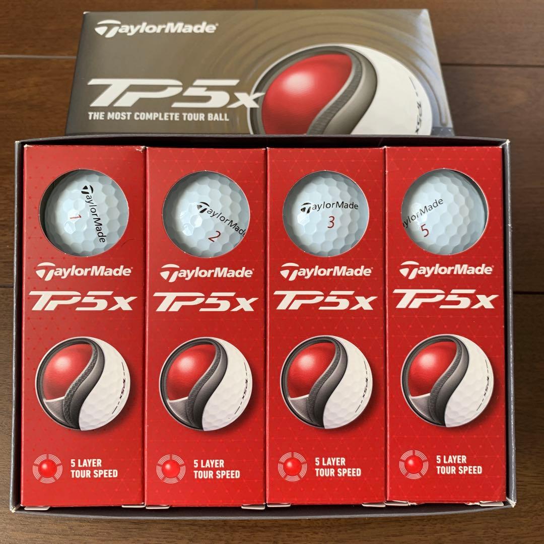 ゴルフボール tp5x ホワイト 2ダース　新品未使用