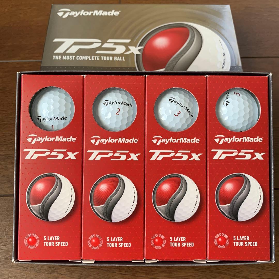 ゴルフボール tp5x ホワイト 2ダース　新品未使用