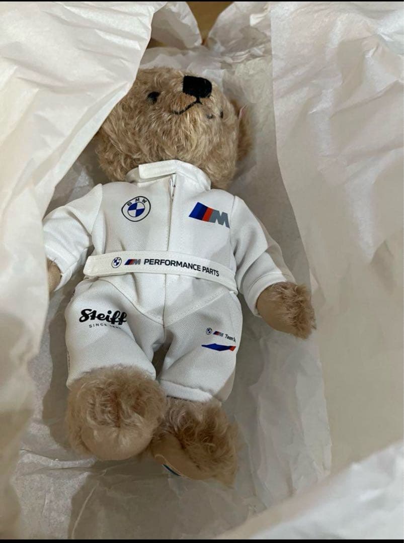 値下げ【新品】  Steiff レーシング テディベア（限定品）シュタイフ
