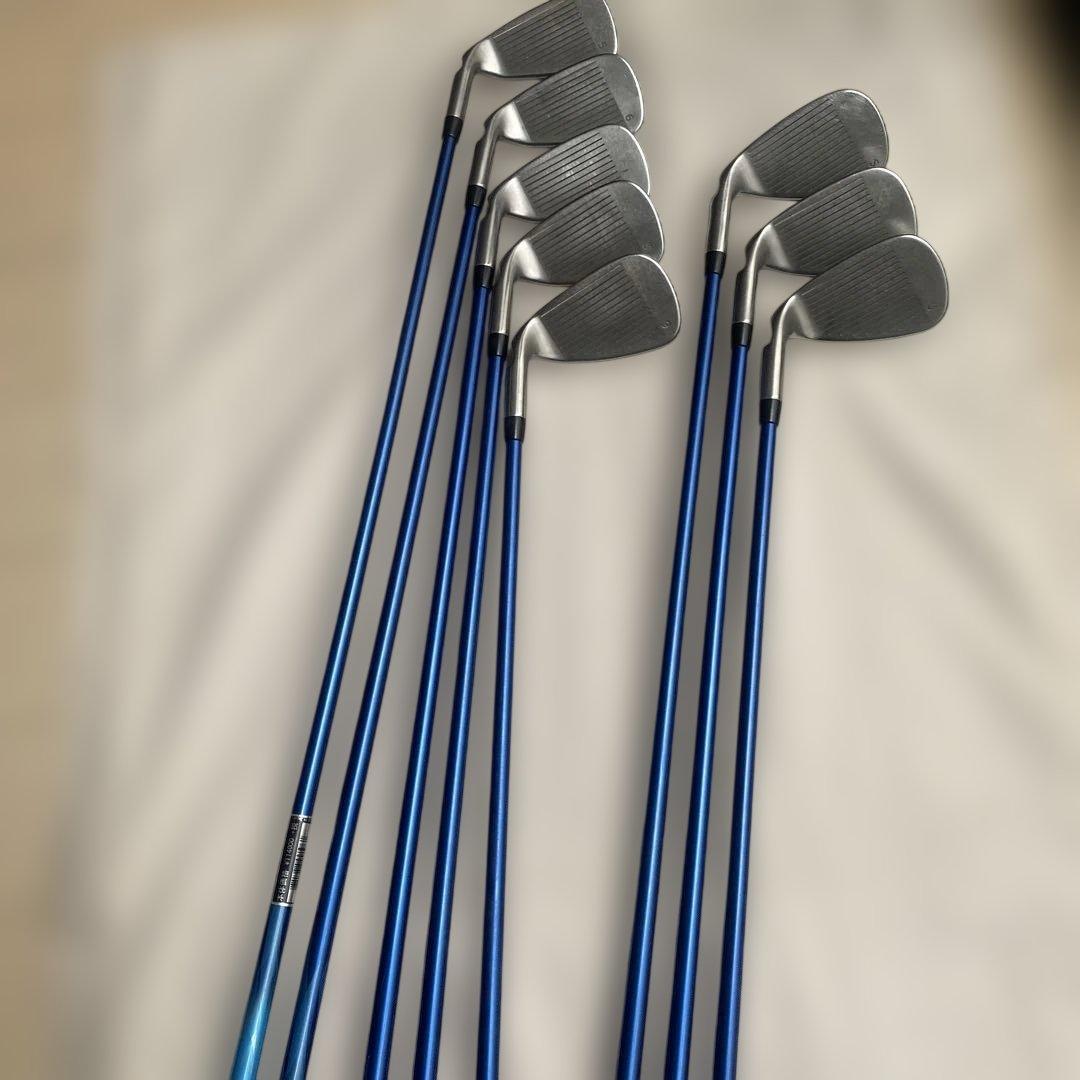 PING G アイアンセット 8本　青シャフト