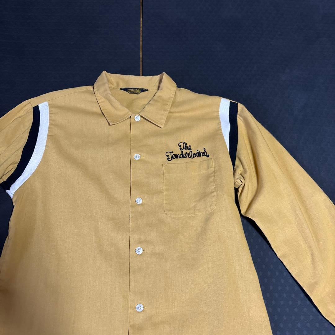 専用　　　テンダーロイン　ボーリングシャツ　s マスタード