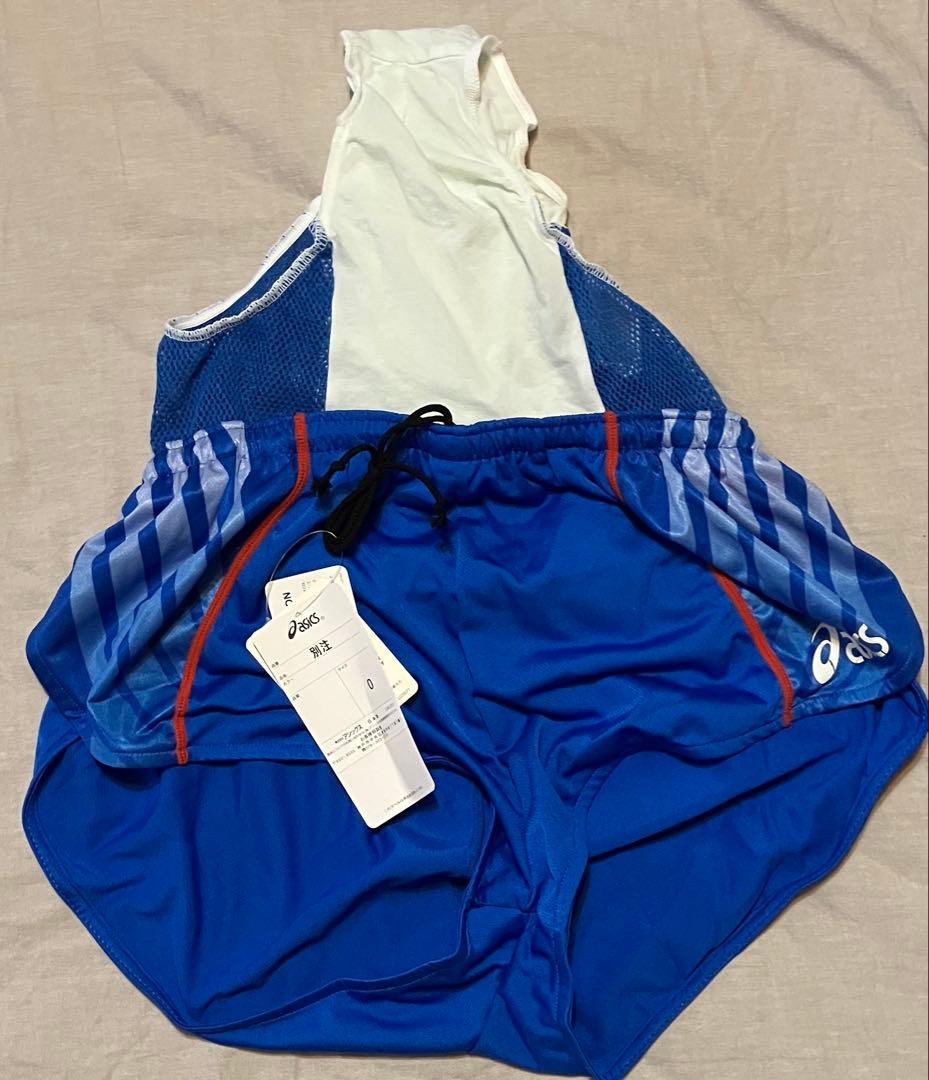 asics アシックス 陸上部 ユニフォーム ランパン ランシャツ　実業団