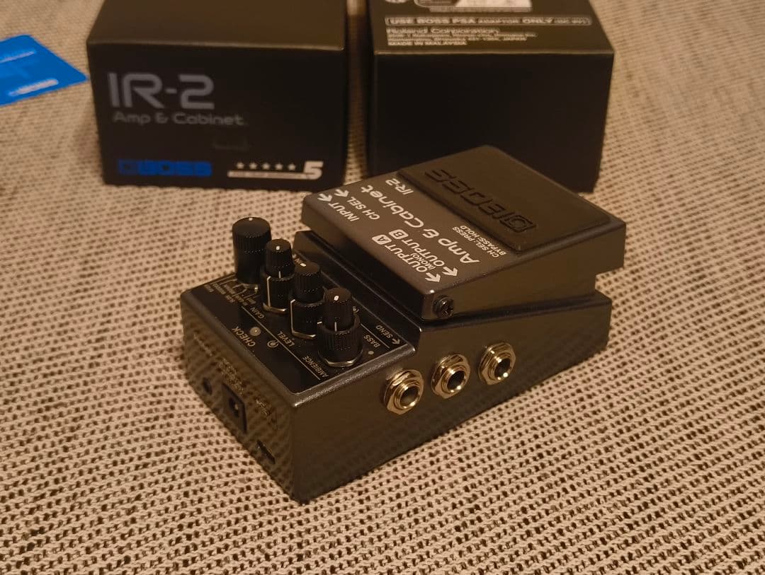 ギター BOSS IR-2 amp & cabinet