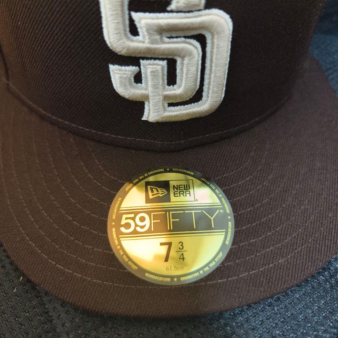ニューエラ　59FIFTY サンディエゴ・パドレス キャップ 7 3/4