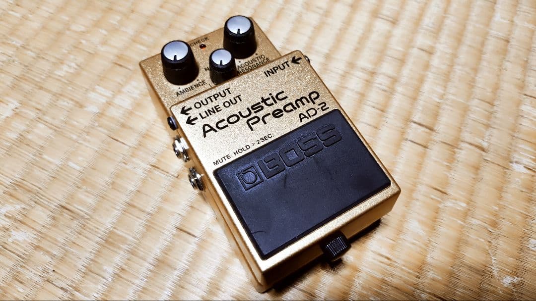 ギター BOSS AD-2 Acoustic Preamp