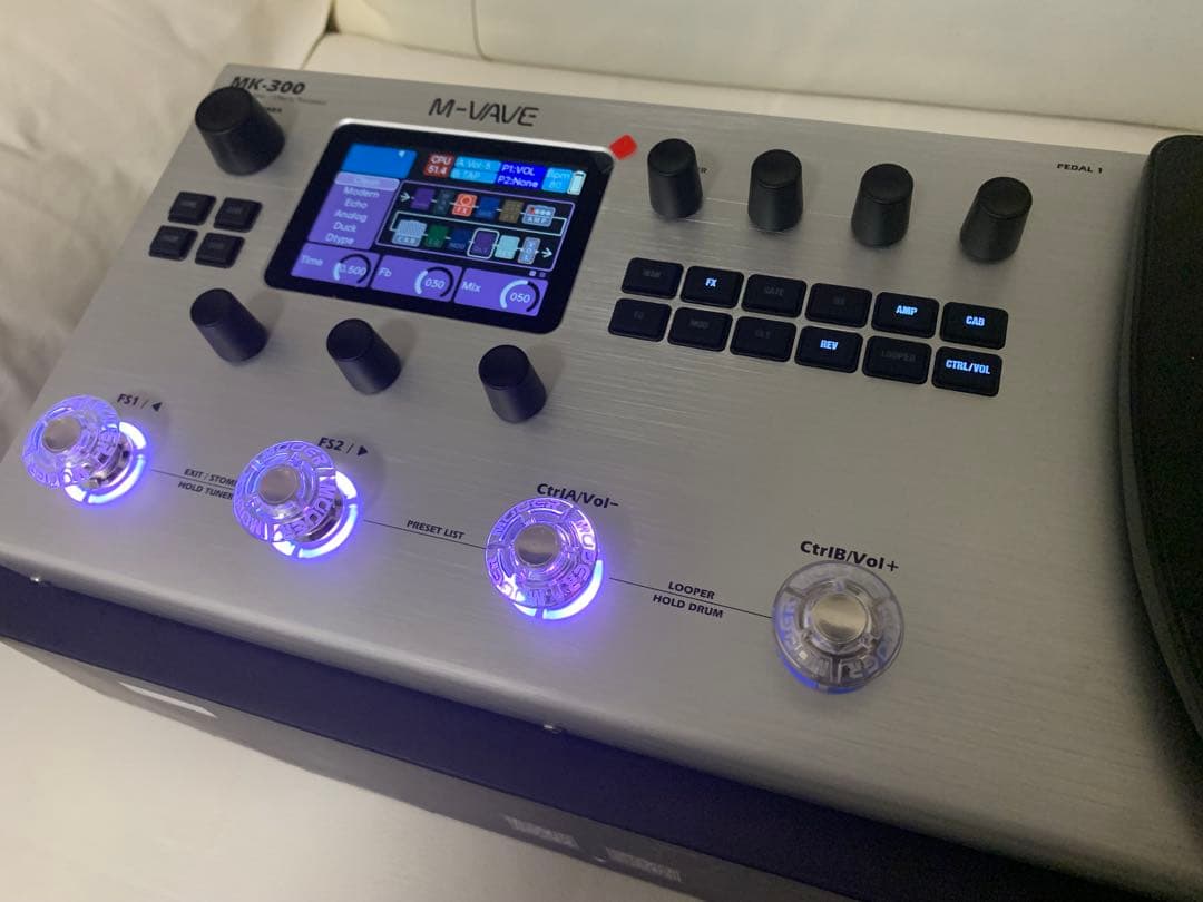 【ほぼ未使用】M-VAVE MK-300 マルチエフェクター