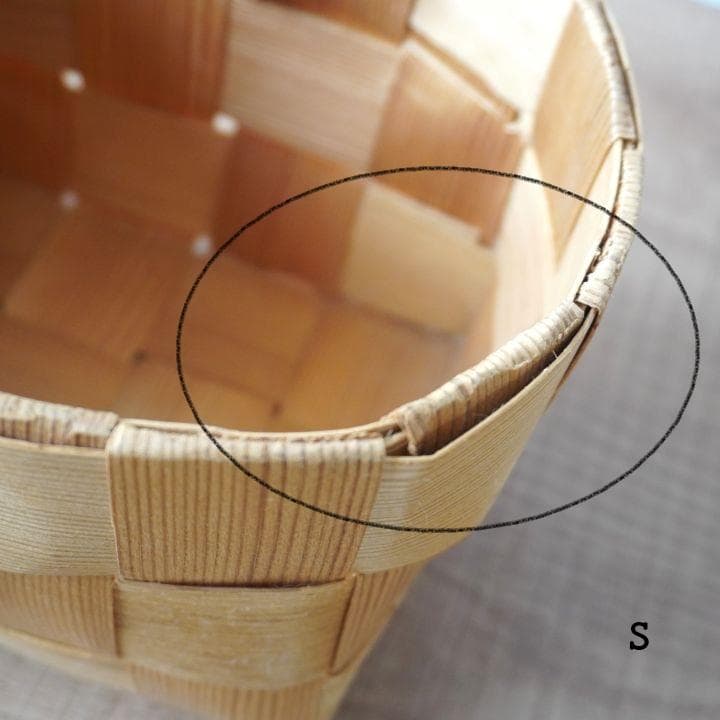 フィンランド モミの木 バスケット ２個