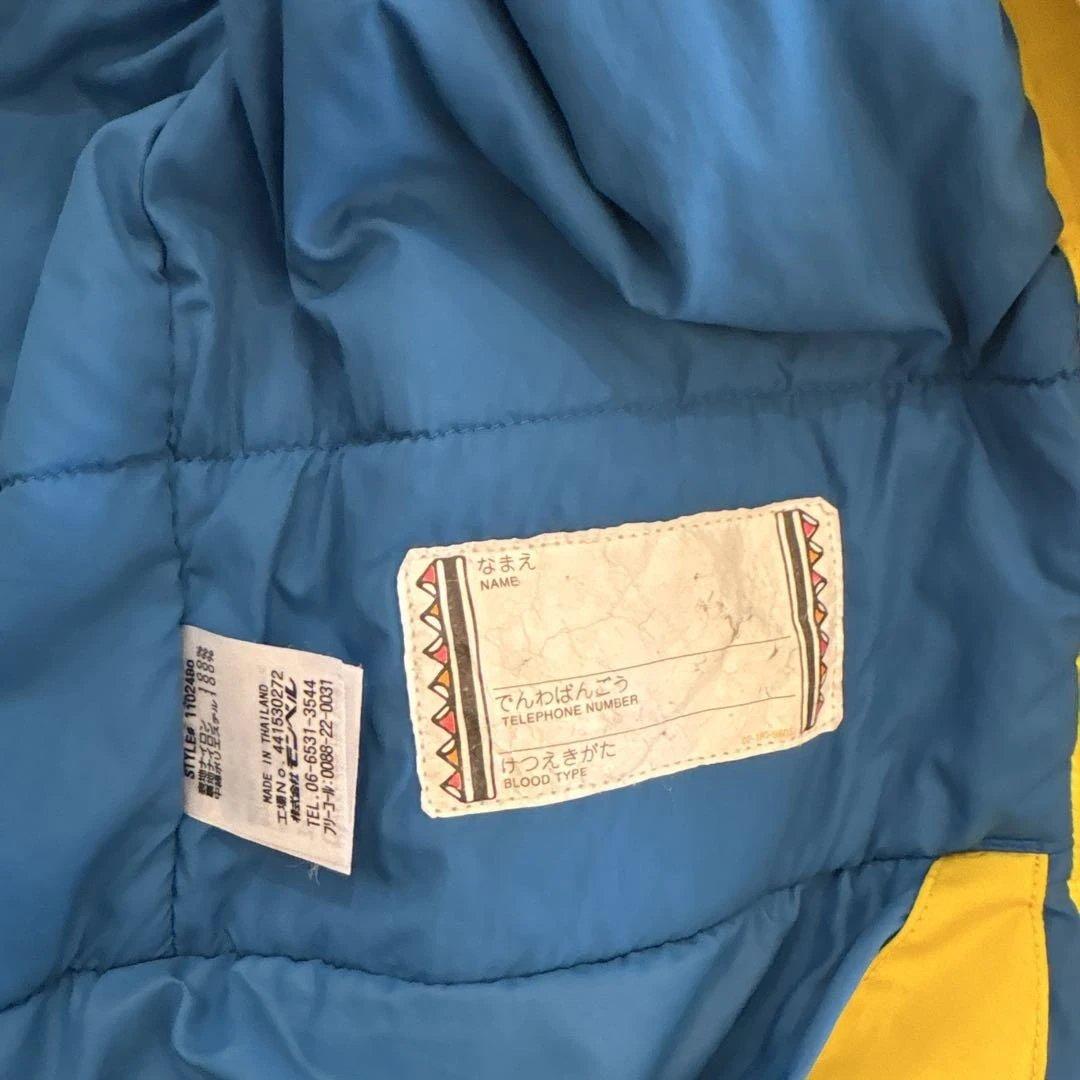 mont-bell 子ども用 イエロー ウェアセット