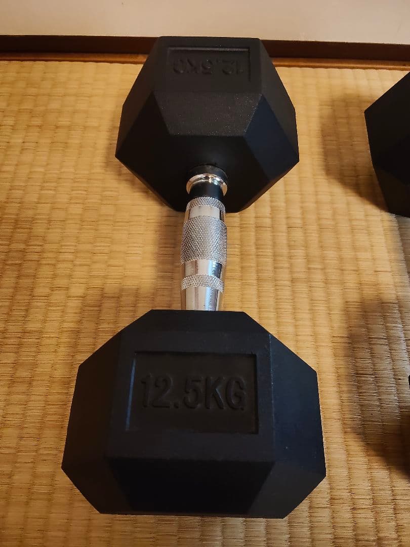 12.5kg 六角ダンベル 2個セット