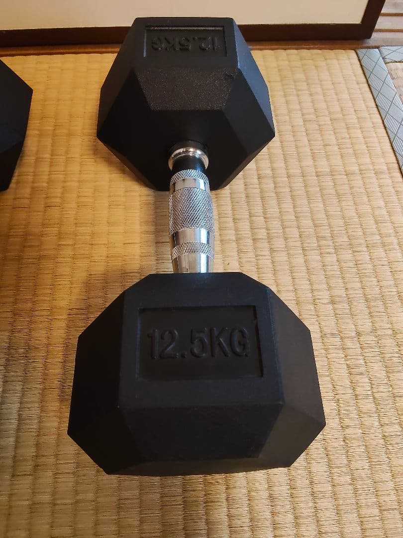 12.5kg 六角ダンベル 2個セット