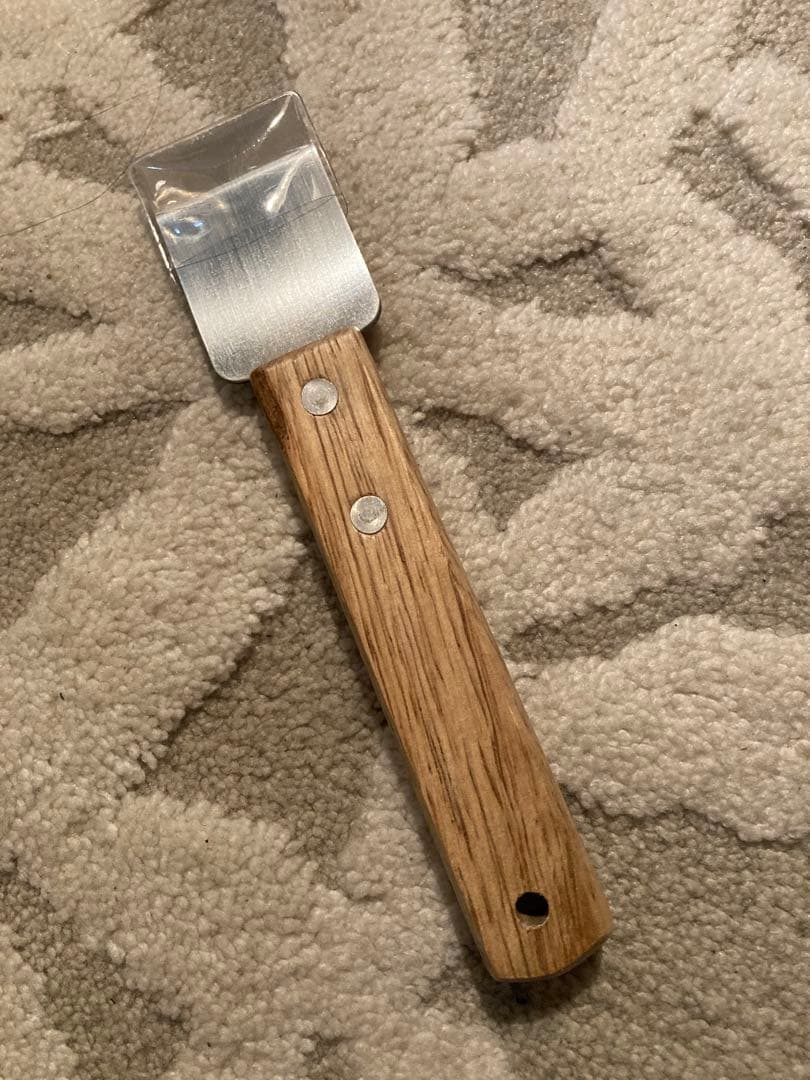 鉄板とリフター2本です炉ばた焼器 炙りや対応28×18cm 傾斜油溝 9mm鉄板