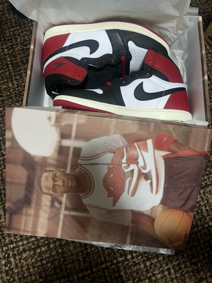 エア ジョーダン 1 レトロ HIGH OG \"Black Toe\"