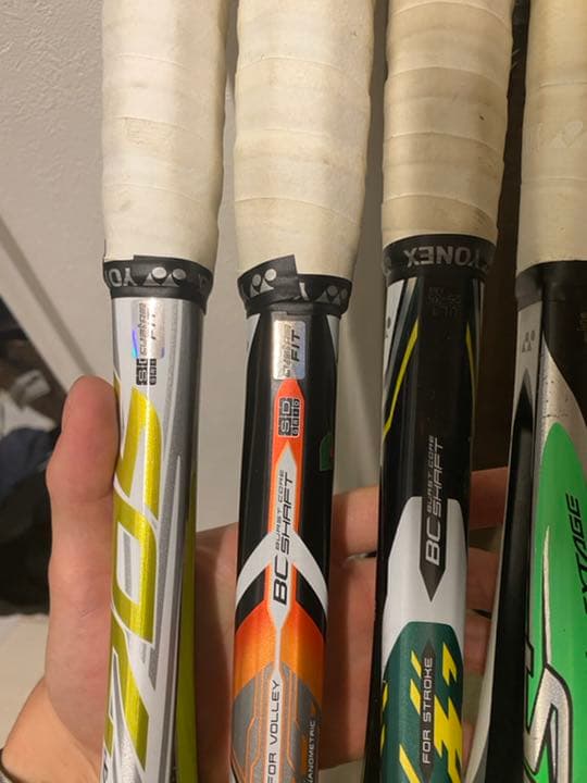 ソフトテニスラケット まとめ売り YONEX ミズノ GOSEN