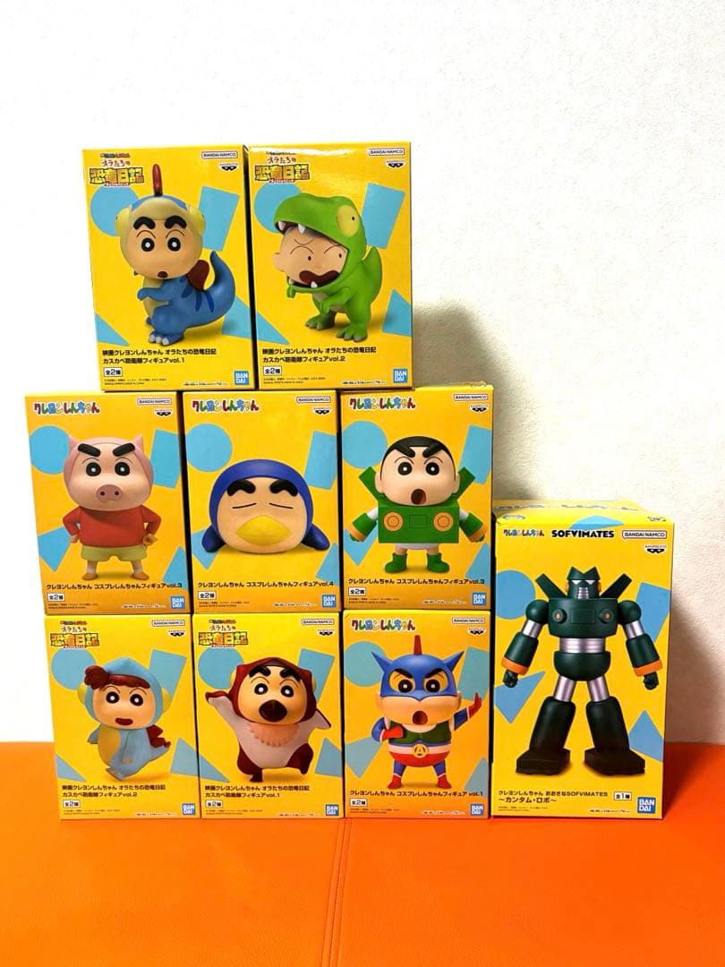 まとめ売り！ クレヨンしんちゃんフィギュア9点セット！