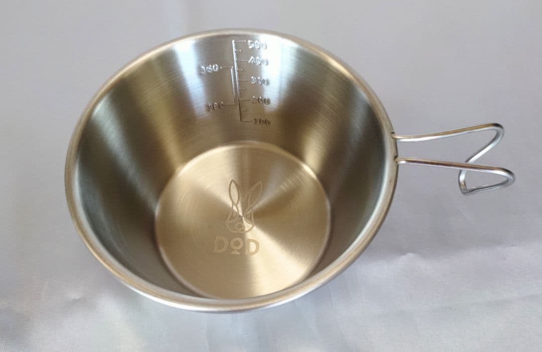 【新品未使用品】DOD ウサシェラノカゾク ステンレスシェラカップ8個 収納袋付