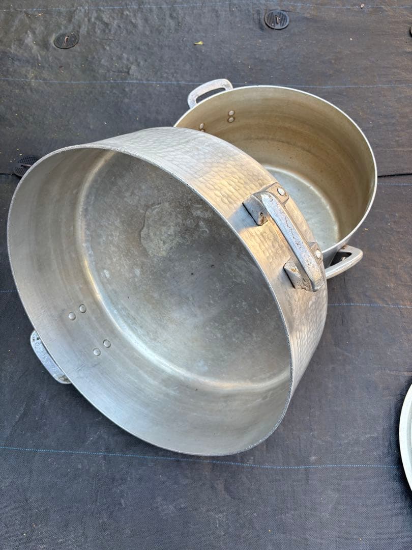 業務用アルミ製 寸胴鍋　４５cm・３６cm 2個セット