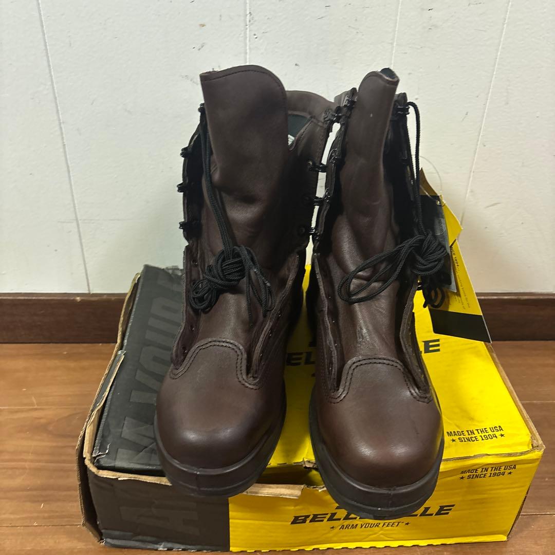 未使用品　米軍　BELLEVILLE ミリタリーブーツ　ブラウン　28cm