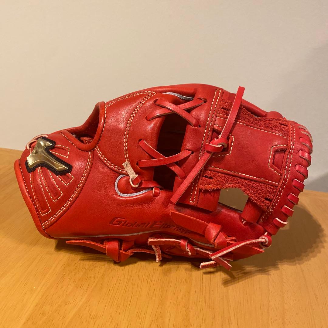 (極美品)ミズノ グローバルエリートRG坂本勇人モデル ラディッシュ