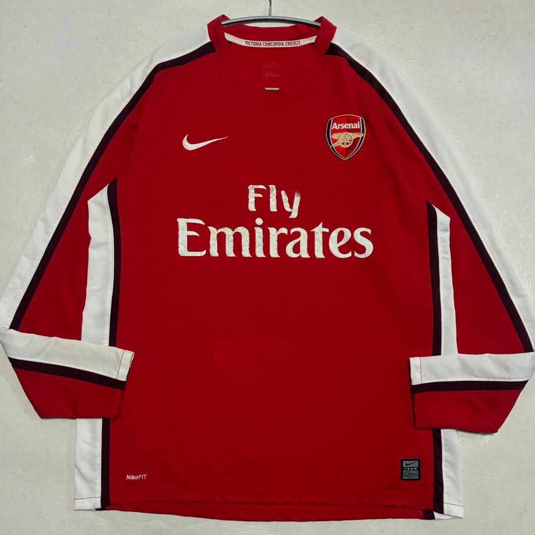 NIKE ナイキ Arsenal アーセナル 08−10 ホーム ユニフォーム