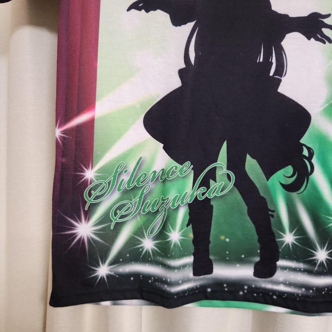 サイレンススズカ ナムコ フルカラーTシャツ ブラック
