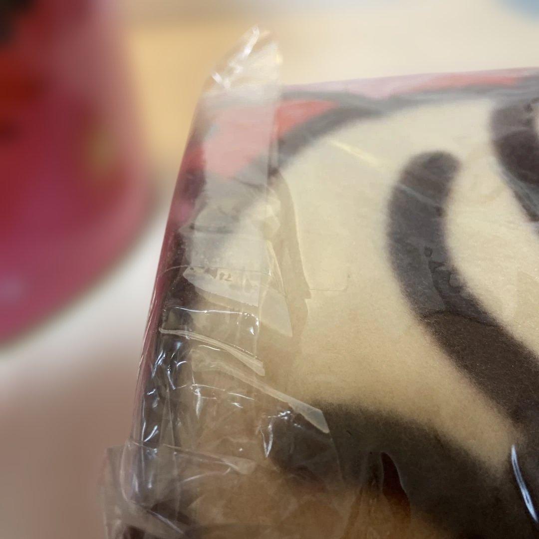ペコちゃん　スツール缶　ブランケット付き
