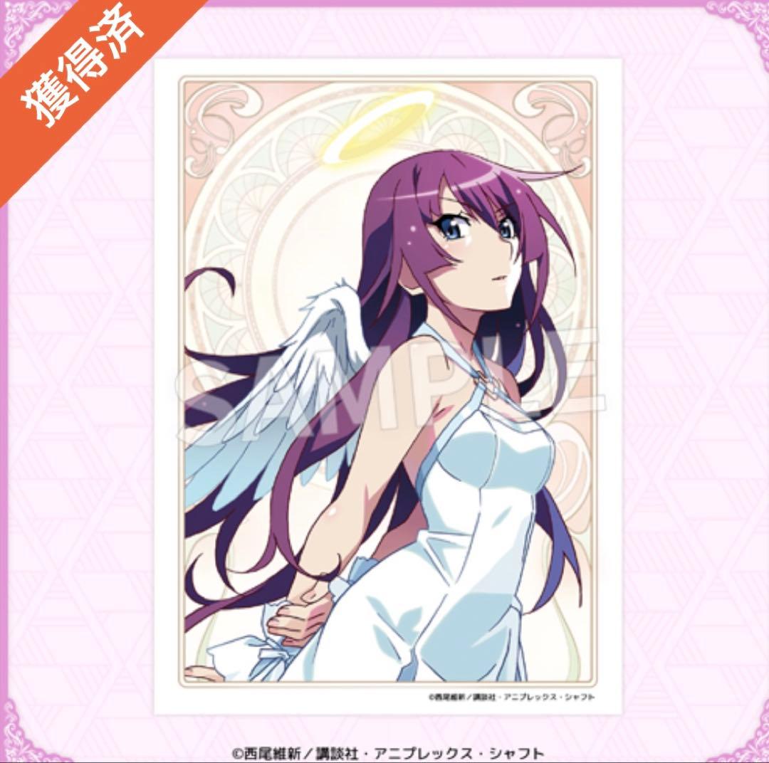 物語シリーズ キューピッドくじ A賞 B2タペストリー 戦場ヶ原ひたぎおまけ付き